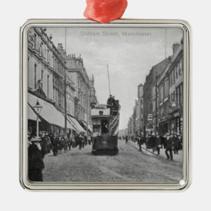 Oldham Street, Manchester, c.1910 Metal Tree Decoration