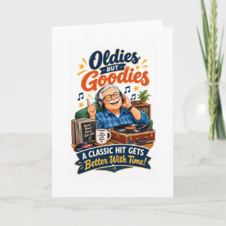 Oldies but Goodies Grandpa Birthday Card