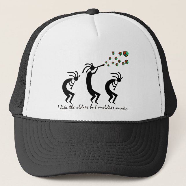 Oldies but Moldies Trucker Hat (Front)
