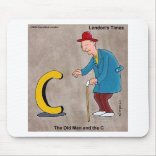 Oldman & The C: Rick London Funny Gifts Mouse Pad