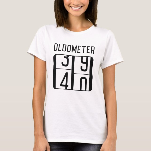 Oldometer 40 T-Shirt (Front)