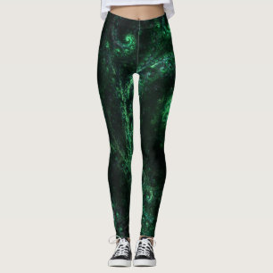OldOnes Fractal Art Design Leggings
