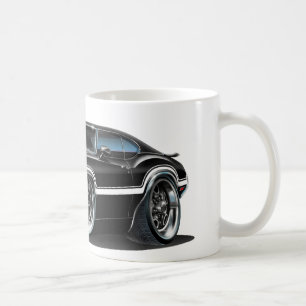 Olds Cutlass 442 Black Car Coffee Mug