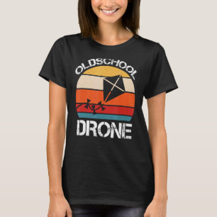 Oldschool Drone Sky Flying T-Shirt