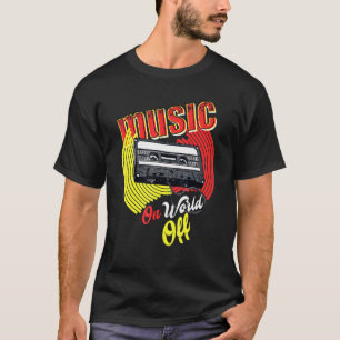 Oldschool Music Ghetto Blaster Vintage Style 2 T-Shirt