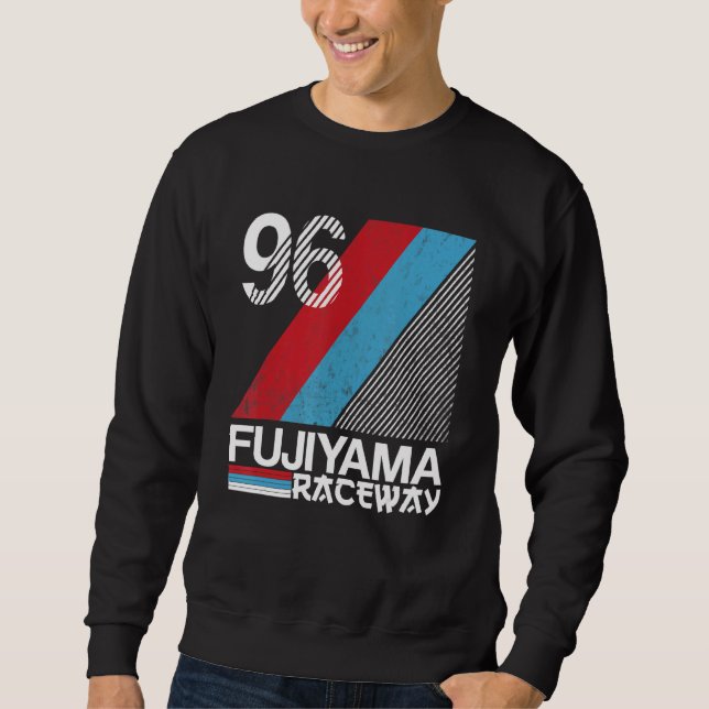 Oldschool Retro Vintage Racing Legendary Raceway C Sweatshirt (Front)