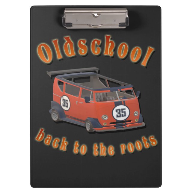 Oldschool Speed - ​Back to the roots! Clipboard (Front)