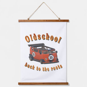 Oldschool Speed - ​Back to the roots! Hanging Tapestry