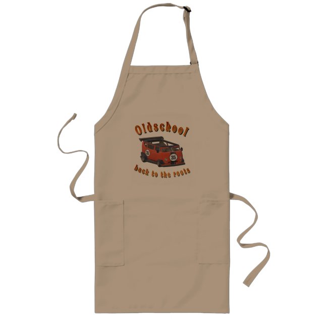 Oldschool Speed - ​Back to the roots! Long Apron (Front)