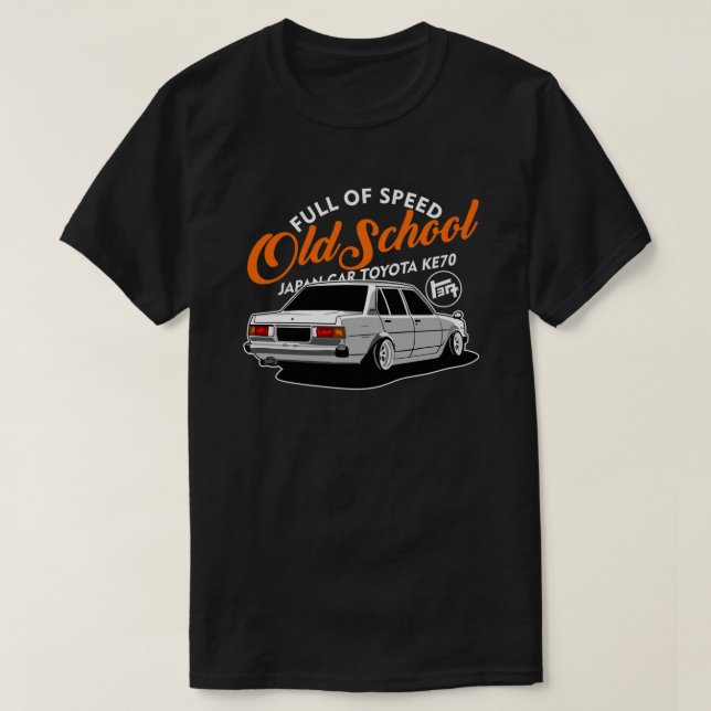 OldSchool Toyota KE70 Pullover Hoodie (Design Front)