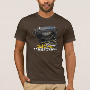 Oldskool Chat v0.0 Master Antique Typewriter T-Shirt