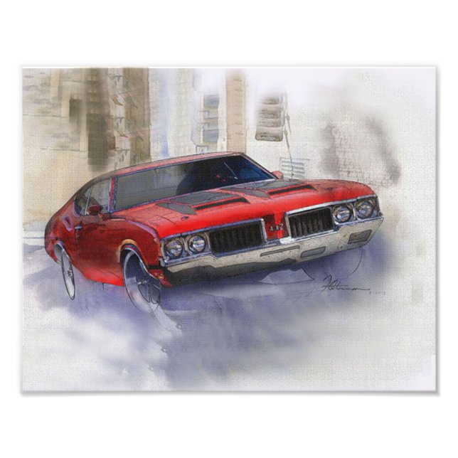 Oldsmobile 442 photo print (Front)