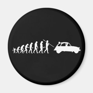 Oldtimer 2CV Evolution Magnet