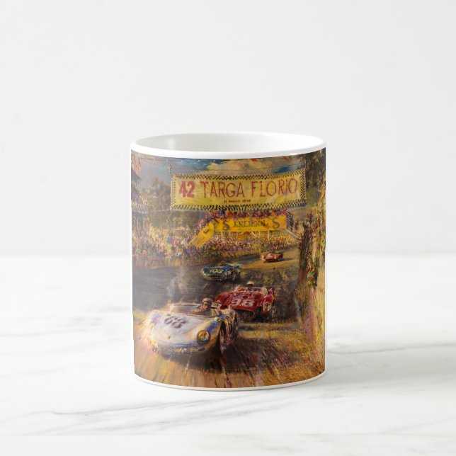 Oldtimer race coffee mug (Center)