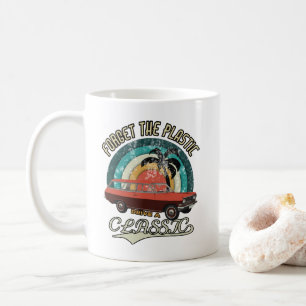 Oldtimer Retro Forget the Plastic Coffee Mug