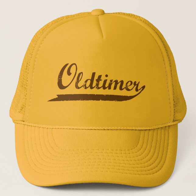 Oldtimer Typo Trucker Hat (Front)
