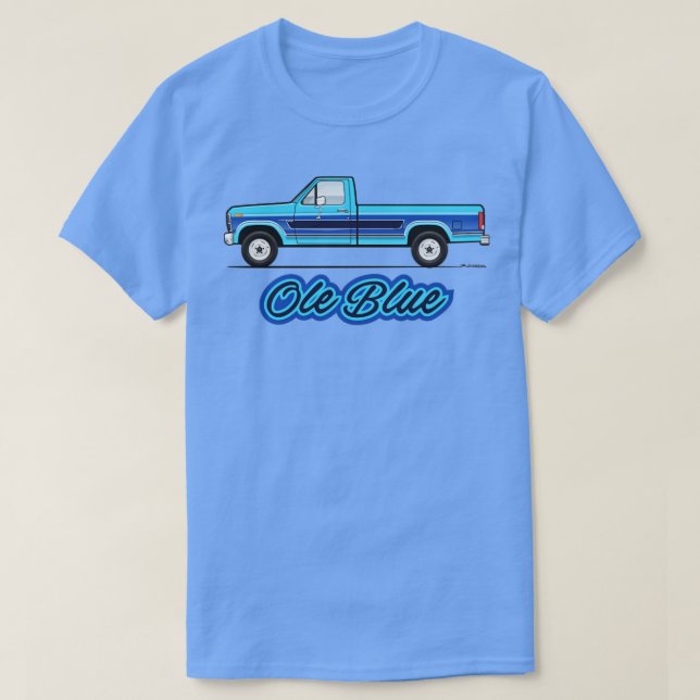 Ole Blue1 T-Shirt (Design Front)
