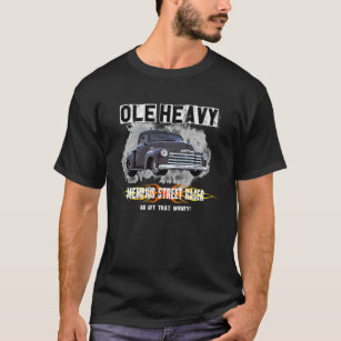Ole Heavy tshirt. JJ Boss Ole Heavy shirt. Racing. T-Shirt