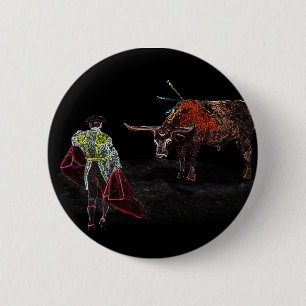Ole Matador 6 Cm Round Badge