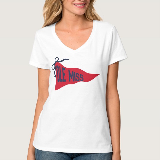 OLE MISS DENIM T SHIRT (Front)