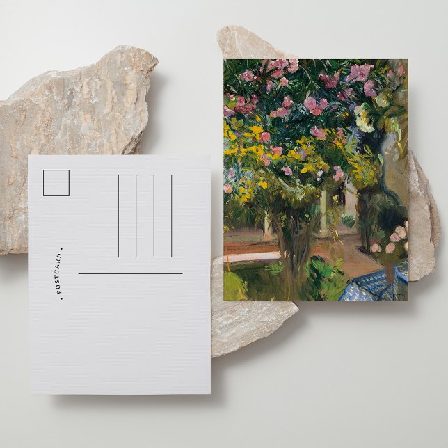 Oleanders | Joaquín Sorolla Postcard (Creator Uploaded)