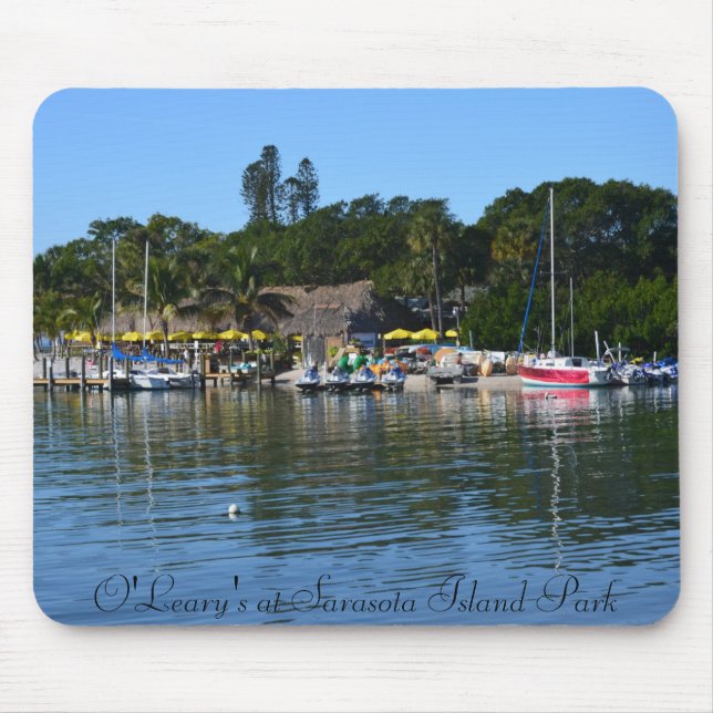 O'leary's At Island Park, Sarasota, Florida Mouse Pad (Front)
