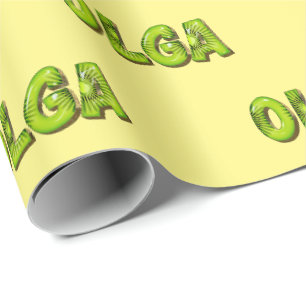 Olga Kiwi Fruit Gift Paper Gift Paper