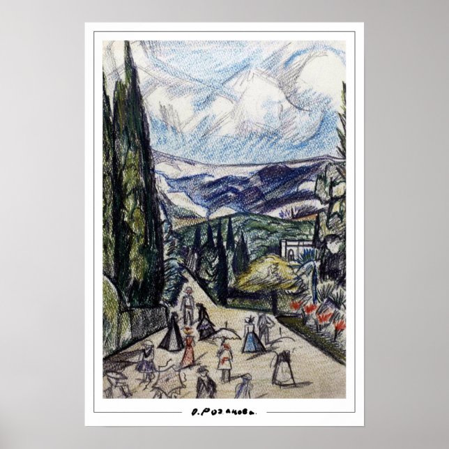 Olga Rozanova Zedign Art Poster #16 (Front)