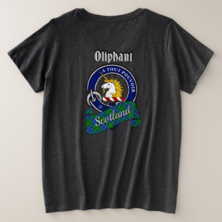 Oliphant Clan Badge Women's Back Plus Size T-Shirt