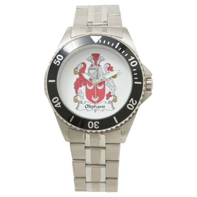 Oliphant Family Crest Watch (Front)