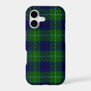 Oliphant tartan blue green plaid
