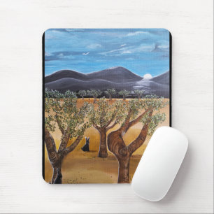 Olivar de Noche Painting by Alfred Fox Mouse Pad