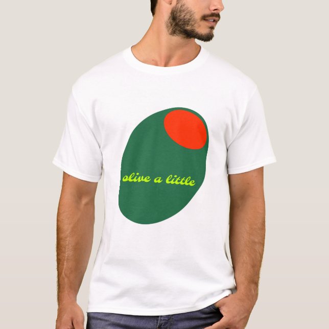 Olive a little T-shirt (Front)