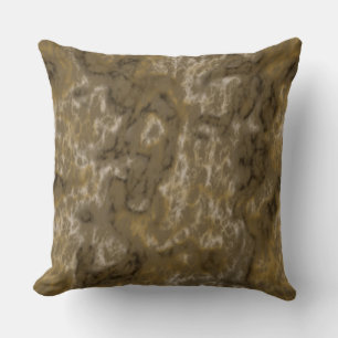 Olive Abstract Cushion
