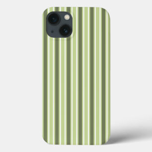 Olive and white candy stripes Case-Mate iPhone cas iPhone 13 Case
