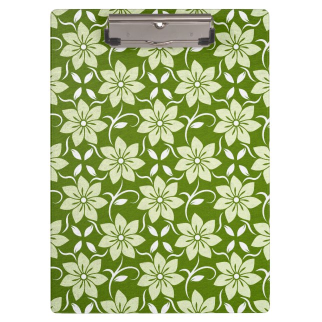 Olive Blossom Repeat Clipboard (Front)