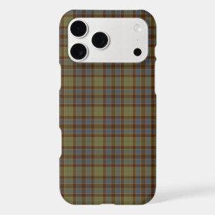 Olive Blue Orange Plaid Tartan iPhone Case