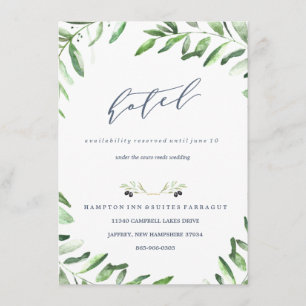 Olive Branch Boho Garden Hotel Card