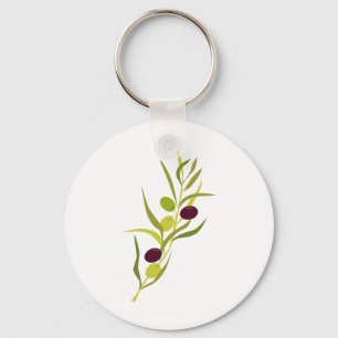 Olive Branch Key Ring
