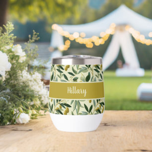 Olive Branch Monogram Name