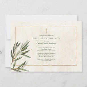 Olive Branch Religious Invitations
