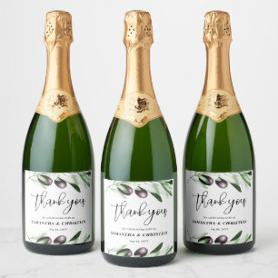Olive Branch Sparkling Wine Label