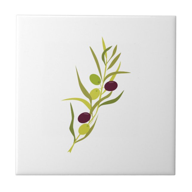 Olive Branch Tile (Front)