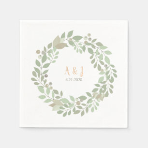 Olive Branches LOVE Collection Napkin