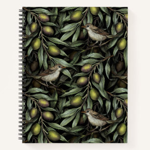 Olive Branches & Warblers Notebook