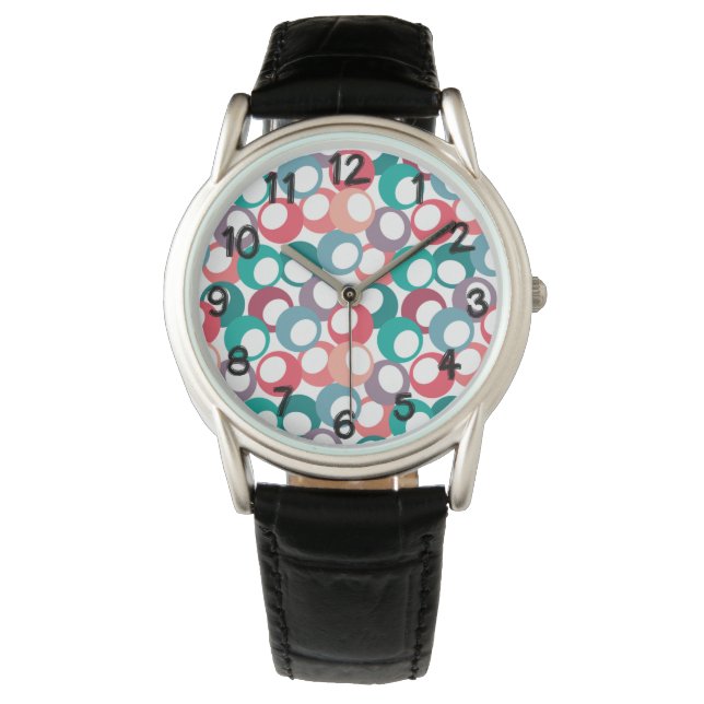 Olive Circles Watch (Front)