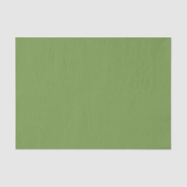 Olive Colour Tissue Paper (Front)