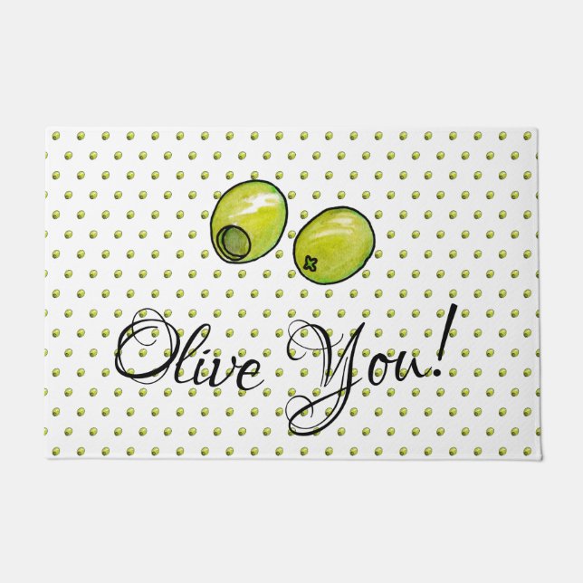 Olive Doormat (Front)