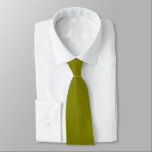 Olive Green 808000 Solid Colour Design Tie<br><div class="desc">A full scale PNG image based on the HEX code (six-digit hex triplet) shown. Use this code to mix,  match and customise any other item to go with this,  or to add to other collections. Hex codes may be used to customise most text and background colours on Zazzle products.</div>