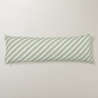 Olive green and white five stripe pattern